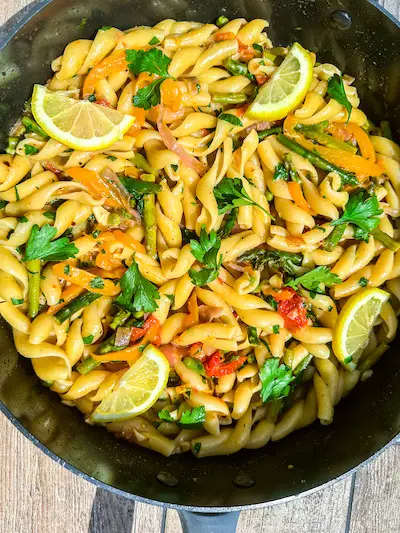 Pasta Primavera Easy Recipe My Spice Pantry IMG 7582